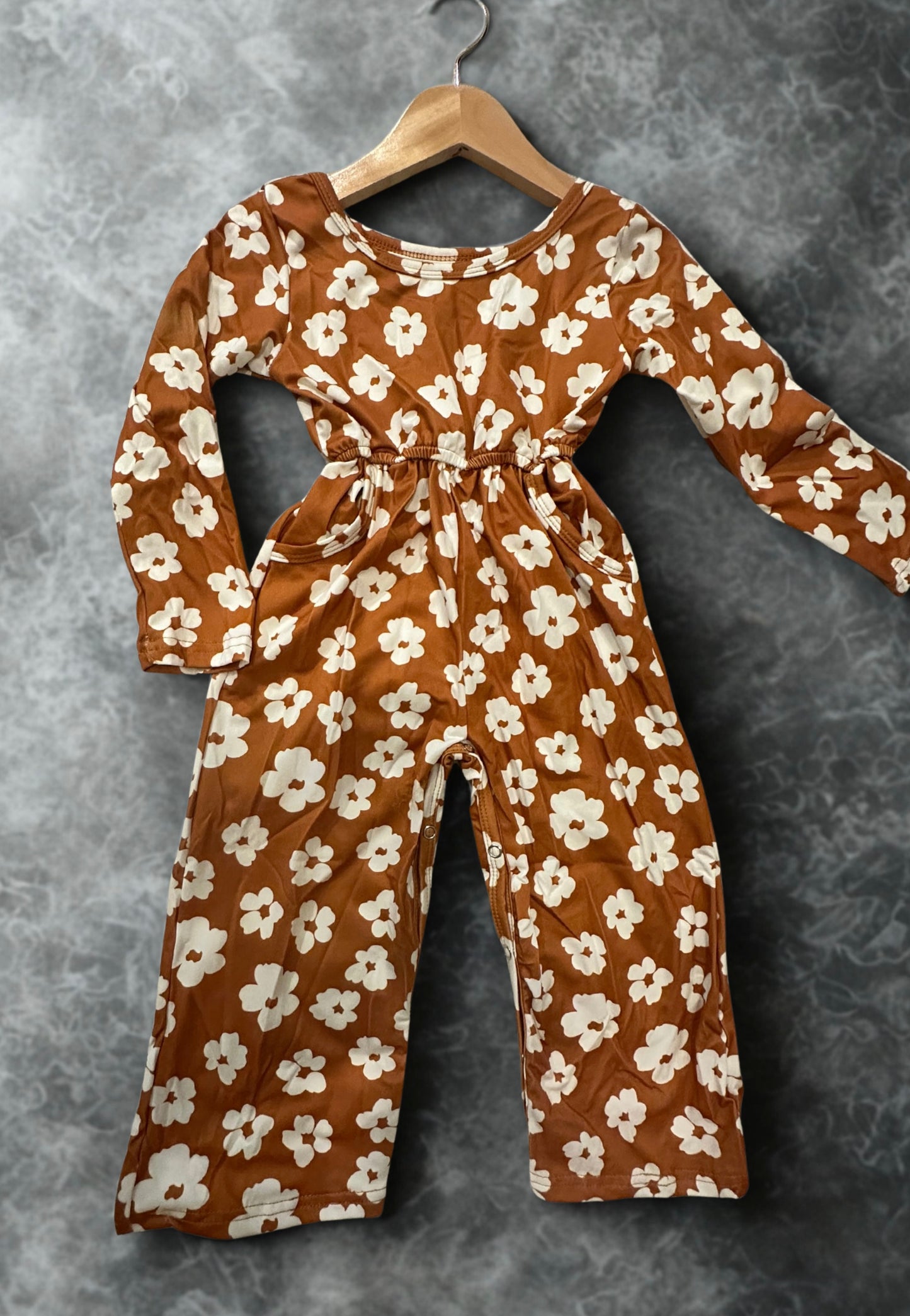 Long sleeve floral jumper