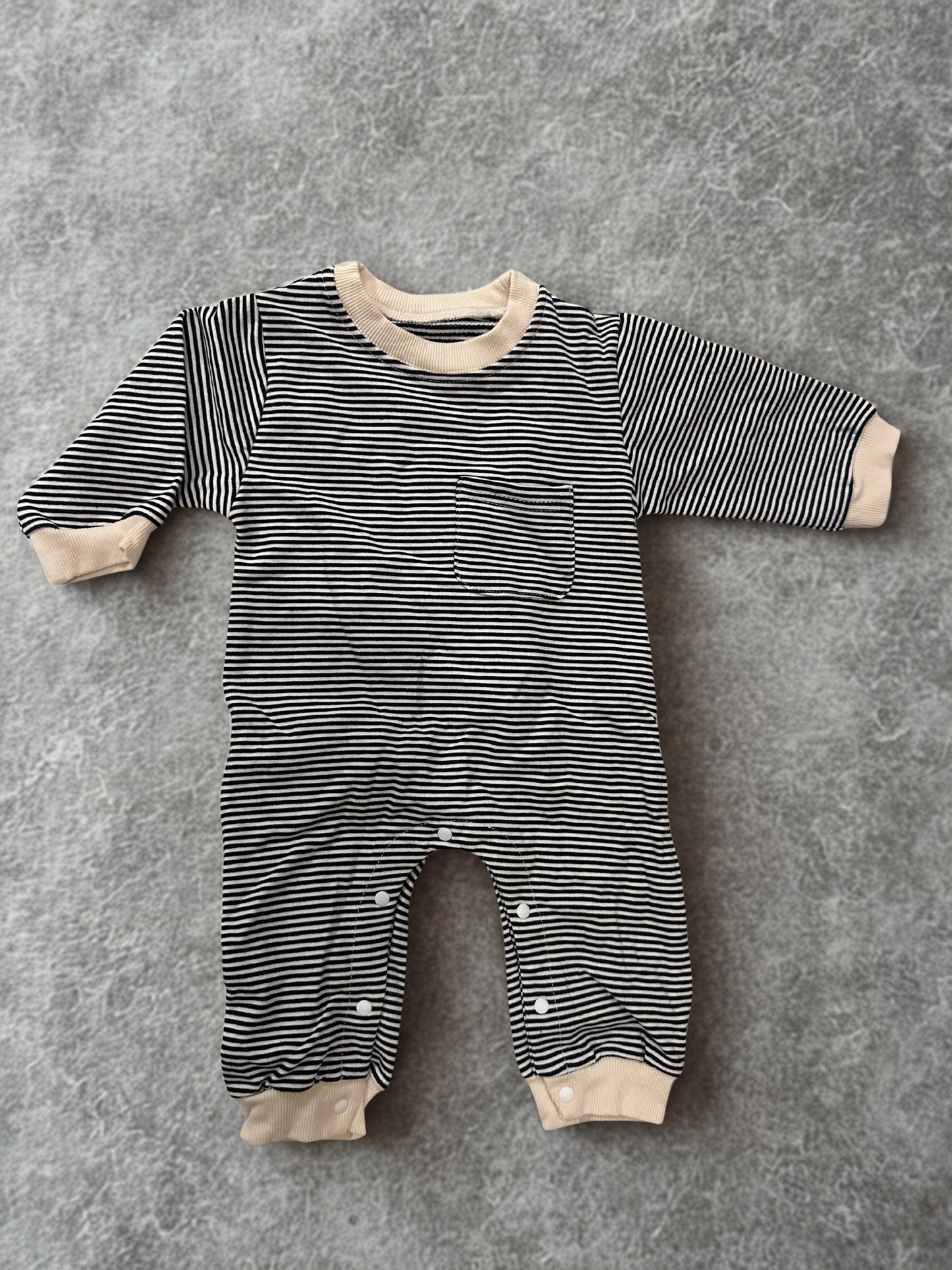 Striped Jumpsuit