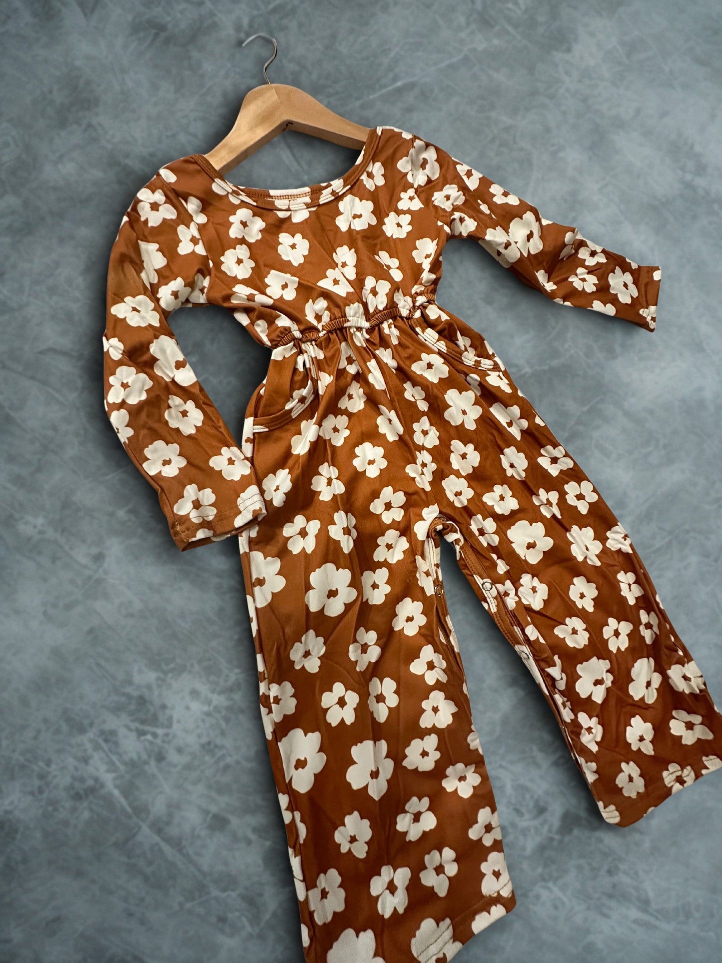 Long sleeve floral jumper