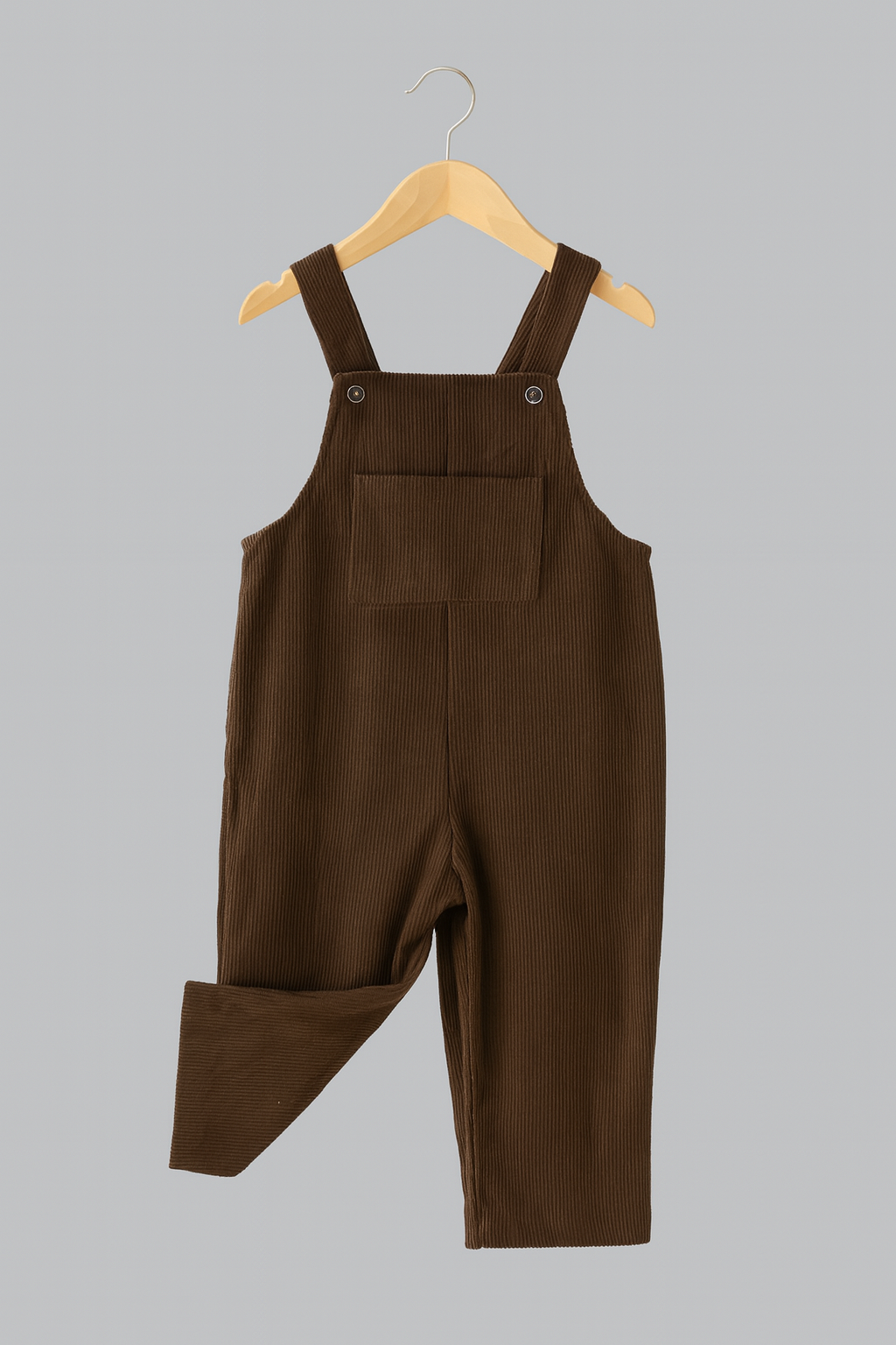 Brown Corduroy Suspenders