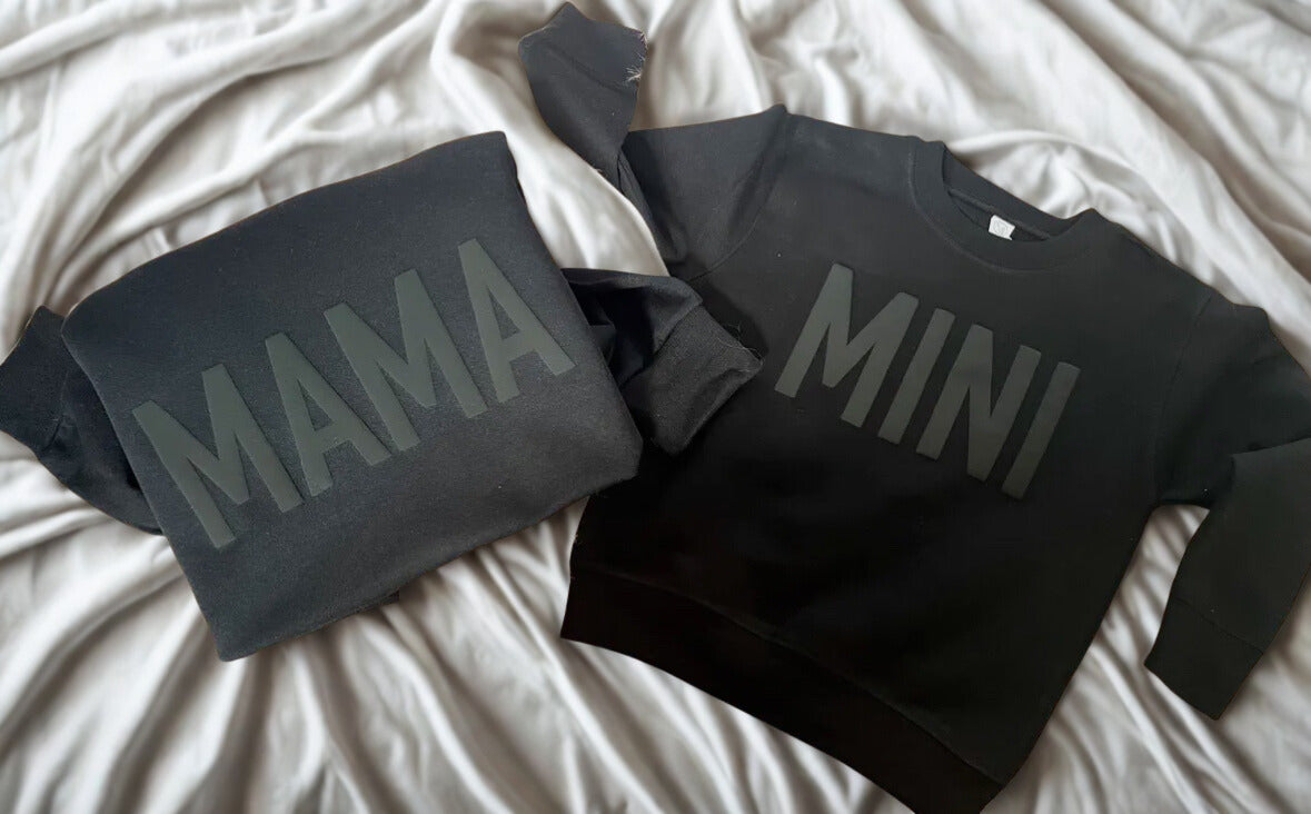 Mini matching sweatshirt