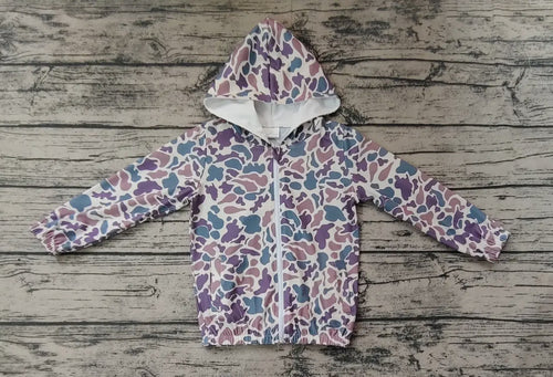 Camo zip up jacket