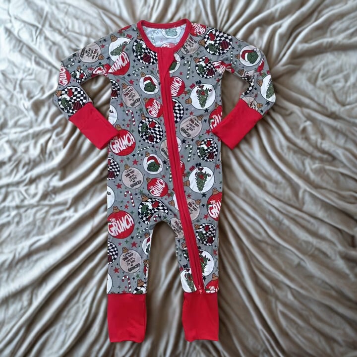 Grinch baby sleeper