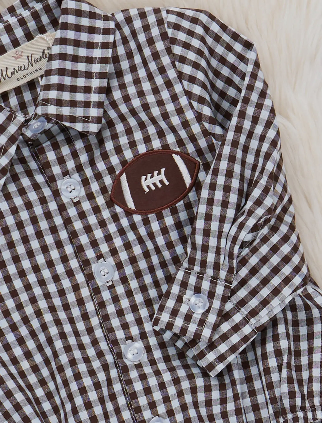 Football Embroidered bubble