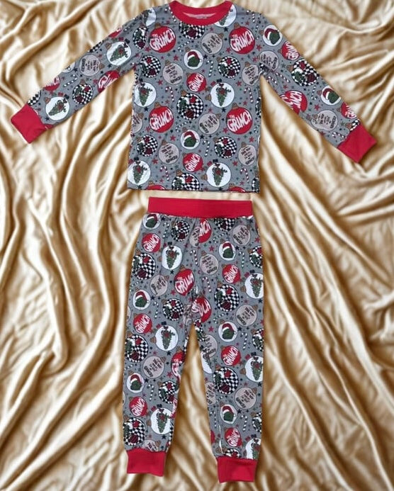 Grinch two-piece pajamas