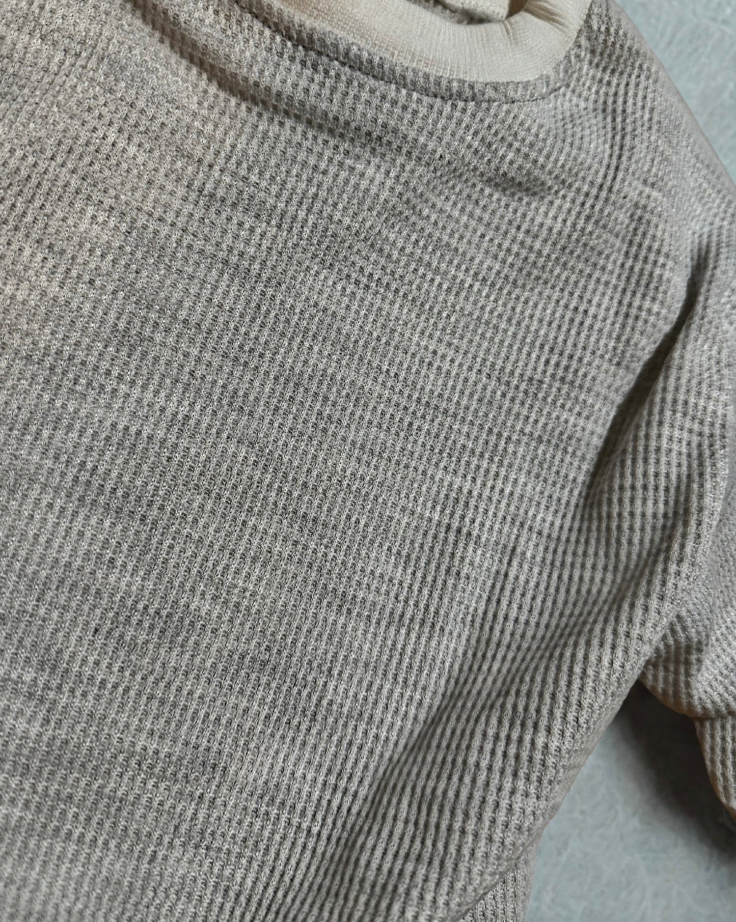 Waffle Grey Bubble