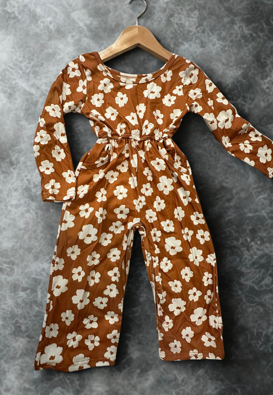 Long sleeve floral jumper