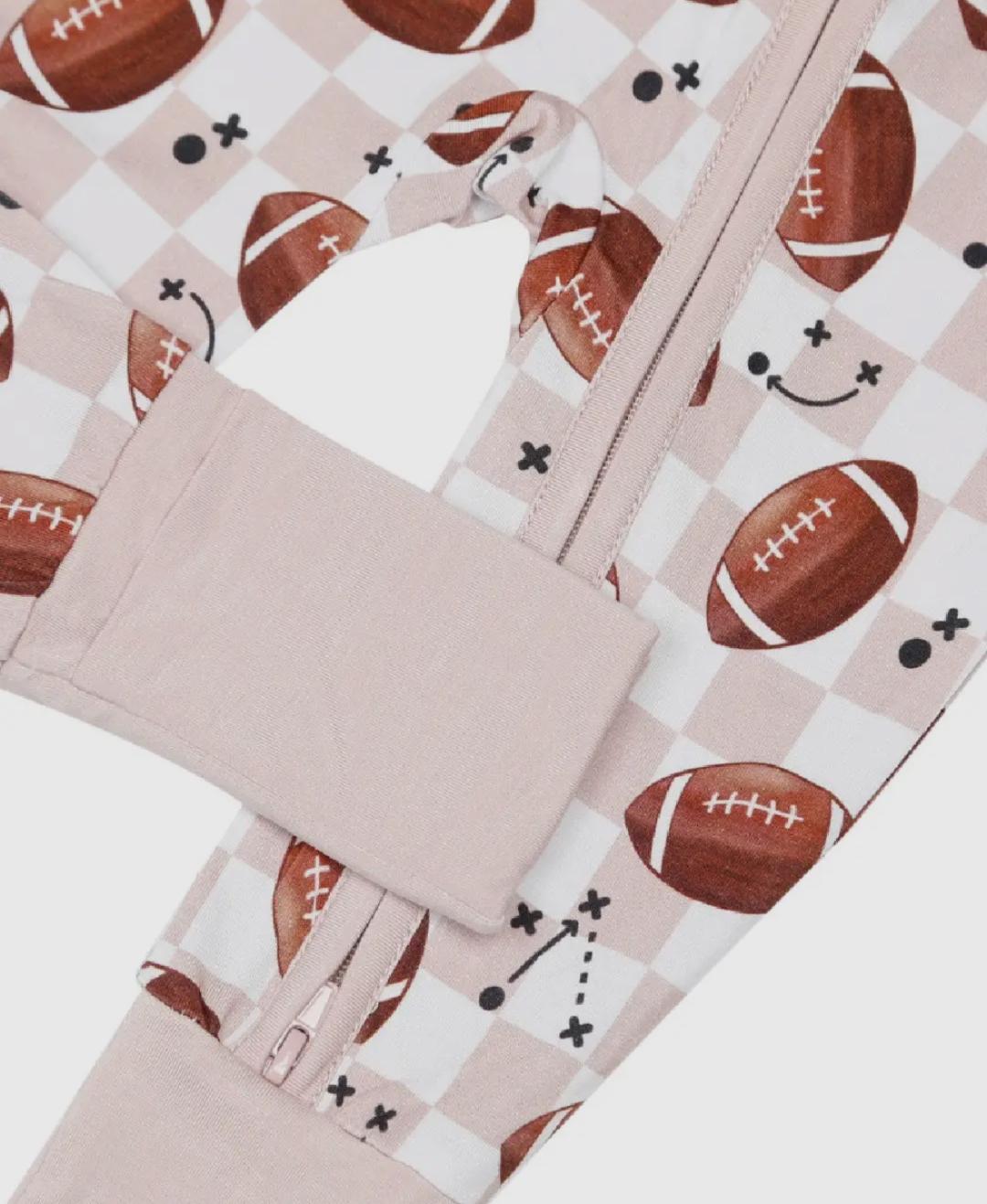 Bamboo Game Day Zip One Piece