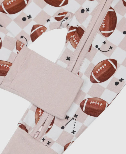 Bamboo Game Day Zip One Piece