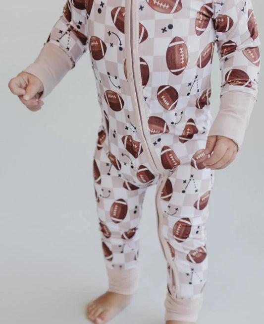 Bamboo Game Day Zip One Piece