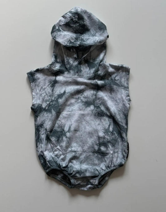 Black Tie Dye Romper